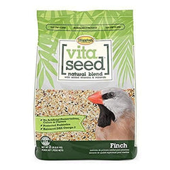 Higgins Vita Seed para jilguero, bolsa de 2 libras, alimento nutritivo para aves