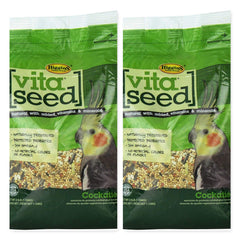Higgins Vita Seed Natural Blend para cotorra con probióticos digestivos