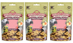 Higgins Worldly Cuisines Spice Market, bocaditos para aves que estimulan el forraje