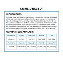 Hikari Cichlid Excel: germen de trigo como base nutricional