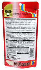 Hikari Cichlid Gold: pellets en agua clara para evitar turbidez.