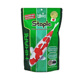Hikari pellets flotantes para koi, tamaño mediano, facilita monitorizar la ingesta diaria.