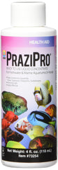 Hikari Prazipro, bote de 4 oz para tratamiento de parásitos en acuario.