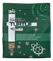 Hikari Saki-Turtle Sticks, palitos fáciles de alimentar para tortugas de acuario.