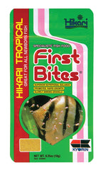 Hikari Tropical First Bites: pellets tropicales de alta calidad para peces.
