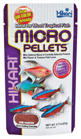Hikari Tropical pellets micro-semi flotantes muestran nutrición superior para peces tropicales