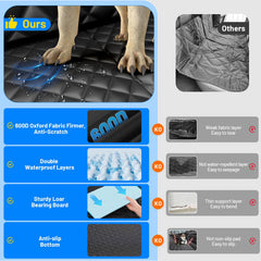 Hamaca para perros HikeSeptPals con espacio amplio trasero de camión.