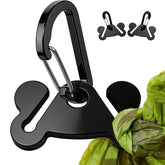 Hilihali portabolsas para perro dispensador con correa negro, ideal para paseos sin manos