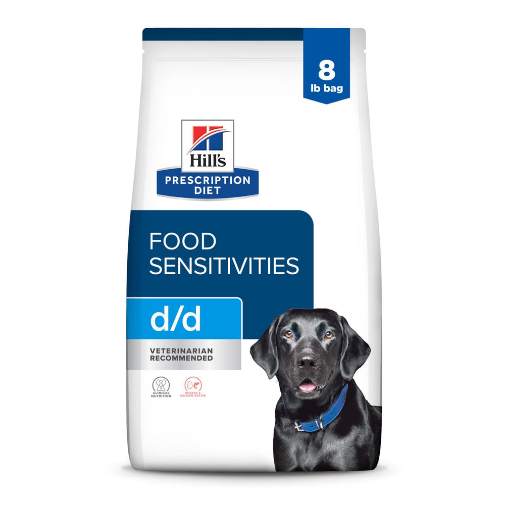 Hill's Prescription Diet d/d, alimento seco patata y salmón para sensibilidades alimentarias