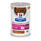 Hill's Prescription Diet Gastrointestinal Biome, lata de 12,5 oz abierta para servir comida