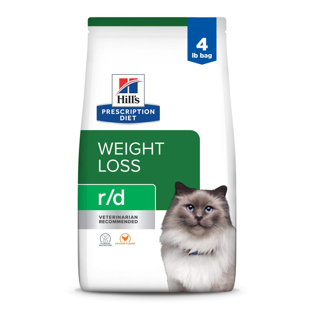 Hill's Prescription Diet r/d bolsa de 4 lb para reducción de peso en gatos