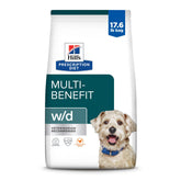 Hill's Prescription Diet w/d Multi-Benefit: bolsa de alimento para apoyo digestivo y peso