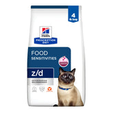 Hill's Prescription Diet z/d para gatos con sensibilidades de piel, piel más sana