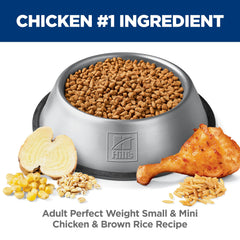 Hill's Science Diet Adult Perfect Weight, vitaminas y minerales para soporte nutricional.