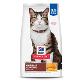 Hill's Science Diet Adult 1-6: bolsa de 1,59 kg para control de bolas de pelo.
