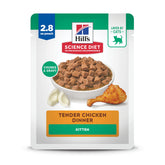 hill's science diet gatito: porciones individuales fáciles de abrir para servir.