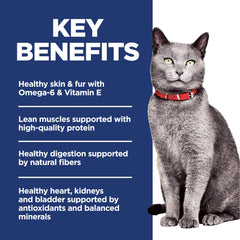Hill's Science Diet Gato Adulto 7+ empaque en EE. UU. para confianza