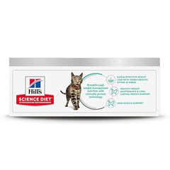 Hill's Science Diet Perfect Weight hígado y pollo en lata 2.9 oz, sabor agradable.
