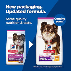Hill's Science Diet comida con fibra prebiótica para equilibrio intestinal de perros.