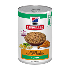 Hill's Science Diet Puppy pollo-avena en lata para cachorros en crecimiento