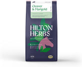 Hilton Herbs Cleavers Marigold: botella y empaque para uso diario