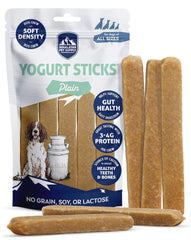 Himalayan Dog Chew palitos yogur natural para perros, sabor suave que podría apoyar la digestión.