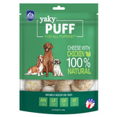 Yaky PUFFs de Himalayan Dog Chew con queso, premio para perros de todos los tamaños.
