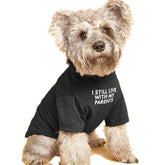 HipGirl camiseta para perro pequeño frontal, ideal para paseos diarios.
