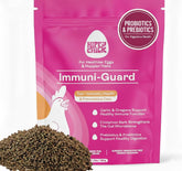Frasco Immuni-Guard de Hippy Chick visto de frente para apoyo inmunológico diario