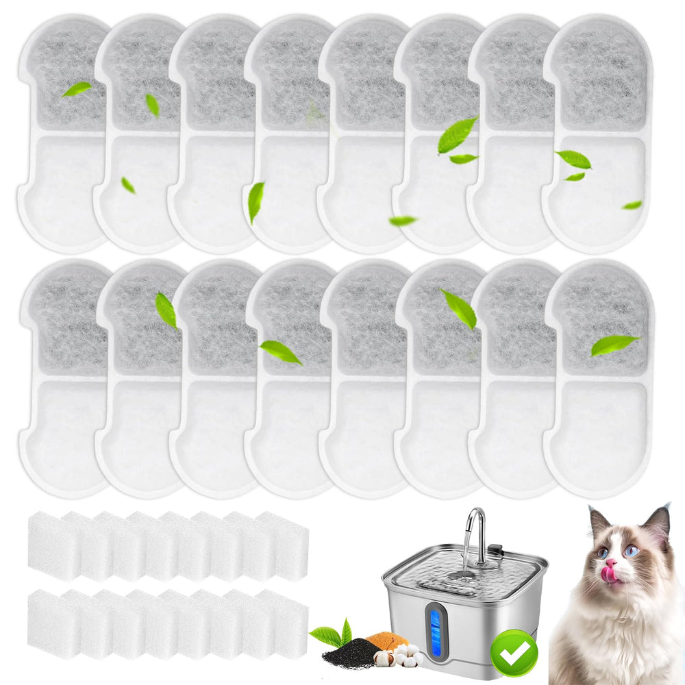HOETEK SEIRMEP fuente para gatos en acero inoxidable, agua fresca y filtrada