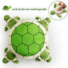 Juguete Hollypet tortuga con sonajero redondo para motivar juego.