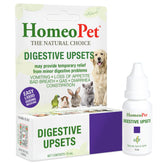 HomeoPet Digestive Upsets: botella para apoyar la digestión suave en mascotas.