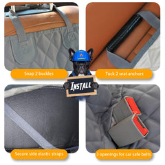 Base antideslizante HONEST OUTFITTERS con anclajes para fijar la funda