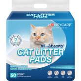 Almohadillas Honey Care para caja de arena, 50 unidades, absorción y control de olores