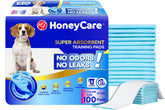 Honey Care almohadillas de entrenamiento azules, tamaño grande, 22x23 pulgadas, para entrenamiento efectivo.