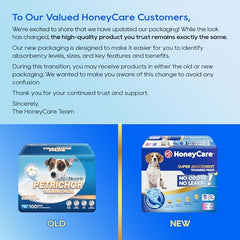 Honey Care almohadillas con secado rápido para suelos limpios.