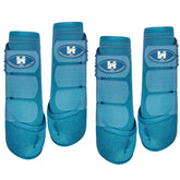 Horntack Bota para espinillas Pacífico, vista frontal; protección de tendones durante entrenamiento.