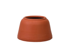 Horse-Craft Pull-On Bell Boots rojas de tamaño mediano protegen el casco sin restringir el movimiento