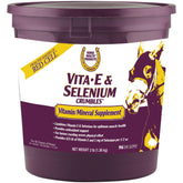 Horse Health Vita E y Selenio Crumbles: empaque práctico para suministro diario
