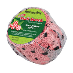 Horsemen's Pride Stall Snack Refill Mint bloque sabroso para entretenimiento diario del caballo