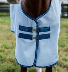 Horseware Amigo Bug Rug, protección UV del 65% con malla ligera.