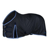 horze glasgow manta impermeable ligera, cierres delanteros para un ajuste seguro