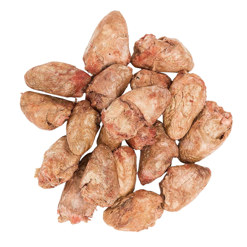 Hotspot Pets corazones de pollo congelados en bolsa de 1 lb para entrenamiento