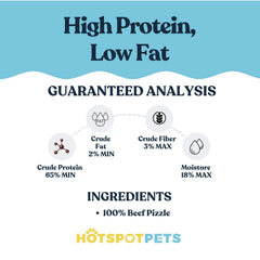 Hotspot Pets bully sticks sin granos, opción natural para perros activos.