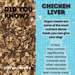 Hotspot Pets perfecto como topping sobre comida seca para mascotas.