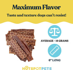 HotSpot Pets snack de res para perros: sin conservantes ni hormonas.