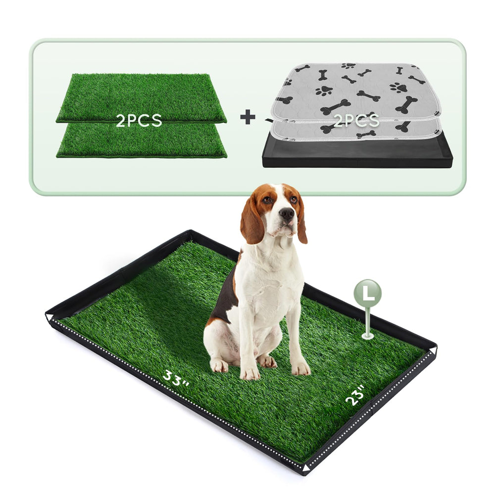HQ4US 4LEGS: grama artificial para perro, superficie absorbente ideal para entrenamiento