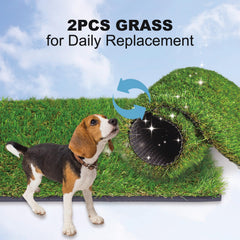 HQ4US 4LEGS: bandeja amplia para perros en balcones o interiores.
