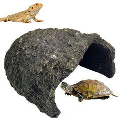 HSIFMATE cueva extragrande para refugio seguro y cómodo de reptiles