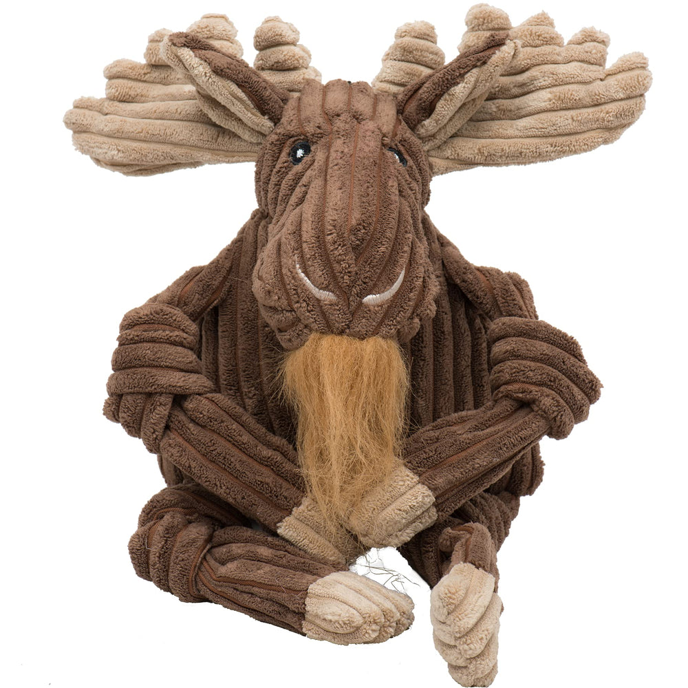 Peluche Manny Moose Knottie de HuggleHounds para juego diario